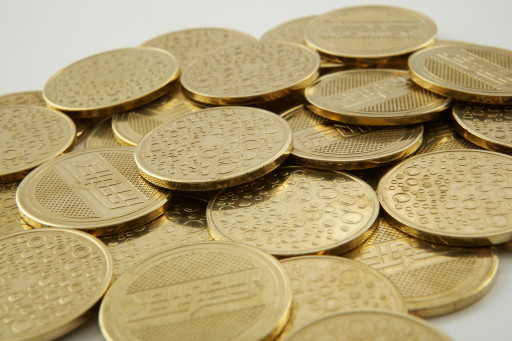Brass tokens