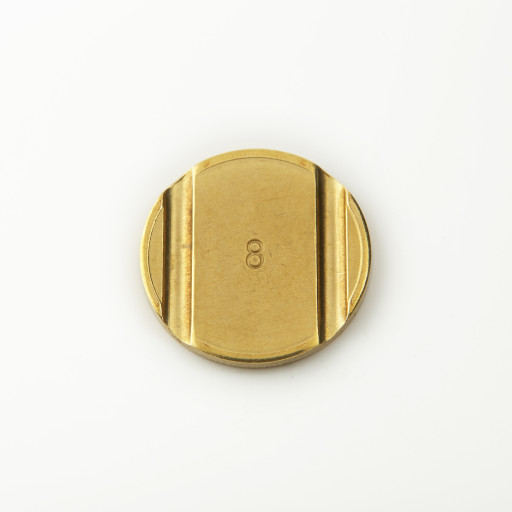 Custom grooved tokens