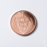 bronzen larp token