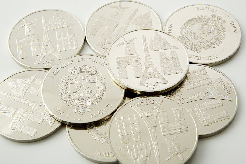 nikkel-zilver tokens