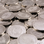 Steel nickel plated tokens