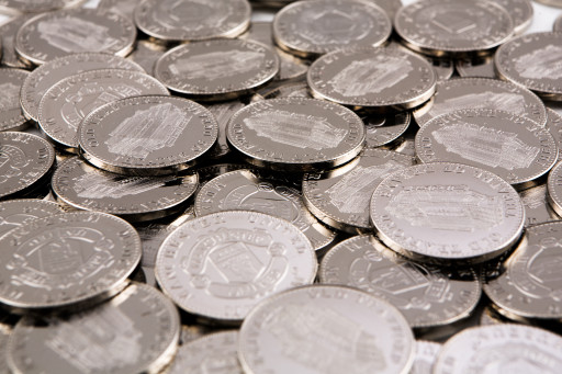 Steel nickel plated tokens
