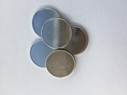 Steel nickel plated tokens 1